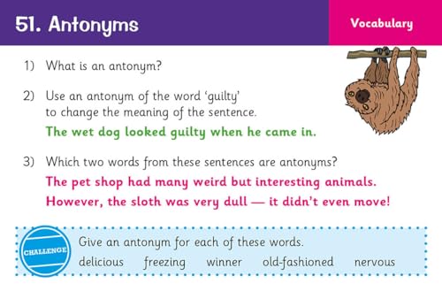 CGP Books - New KS2 English Practice Question Cards: Grammar, Punctuat image 8