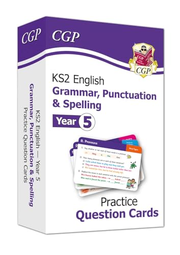 CGP Books - New KS2 English Practice Question Cards: Grammar, Punctuat image 1