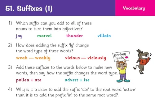 CGP Books - New KS2 English Practice Question Cards: Grammar, Punctuat image 9