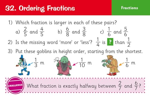 CGP Books - New KS2 Maths Practice Question Cards - Year 3 - Hardback image 2