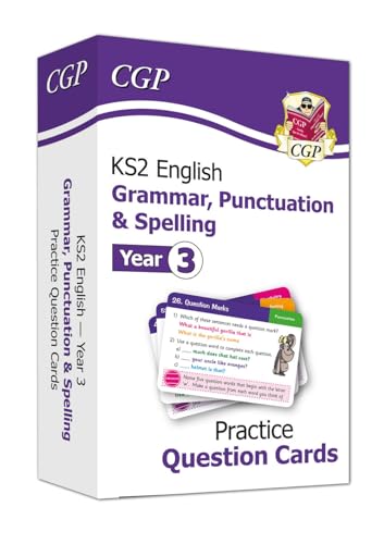 CGP Books - New KS2 English Practice Question Cards: Grammar, Punctuat image 1