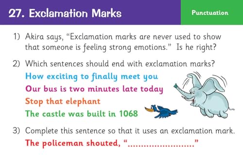 CGP Books - New KS2 English Practice Question Cards: Grammar, Punctuat image 7