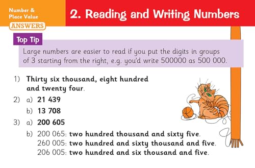 CGP Books - New KS2 Maths Practice Question Cards - Year 5 - Hardback image 6