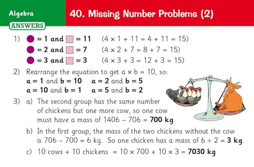 CGP Books - New KS2 Maths Practice Question Cards - Year 6 - Paperback image 7
