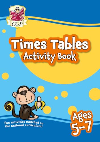 CGP Books - New Times Tables Activity Book for Ages 5-7 - Paperback image 1