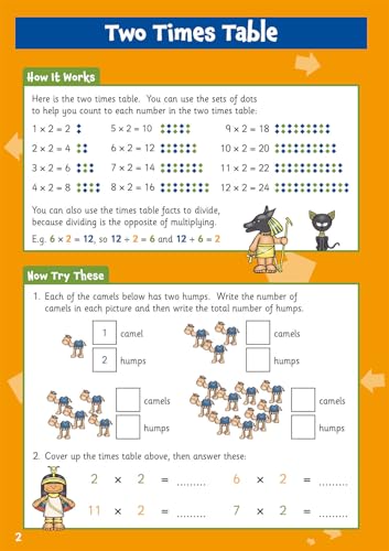 CGP Books - New Times Tables Activity Book for Ages 5-7 - Paperback image 2
