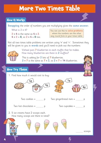 CGP Books - New Times Tables Activity Book for Ages 5-7 - Paperback image 4