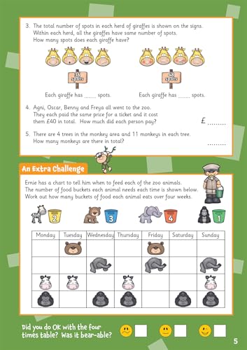 CGP Books - New Times Tables Activity Book for Ages 7-9 - Paperback image 5