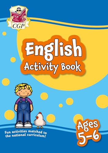 CGP Books - New English Activity Book for Ages 5-6 - Paperback image 1