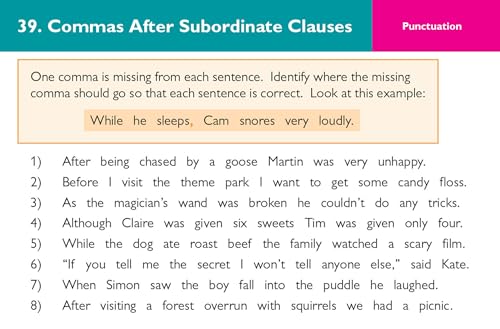 CGP Books - New 11+ GL Revision Question Cards: English Spelling, Punc image 4