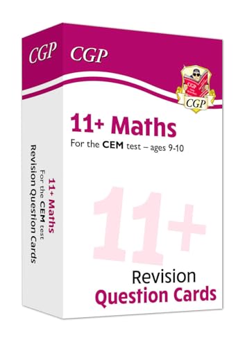 CGP Books - New 11+ CEM Revision Question Cards: Maths - Ages 9-10 - P image 1