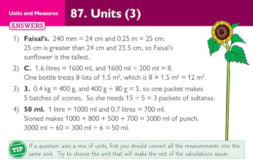 CGP Books - New 11+ CEM Revision Question Cards: Maths - Ages 9-10 - P image 8