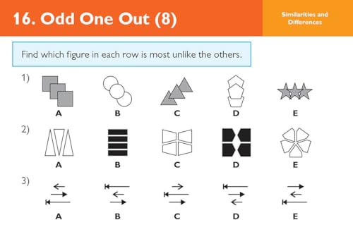 CGP Books - New 11+ GL Revision Question Cards: Non-Verbal Reasoning - image 2