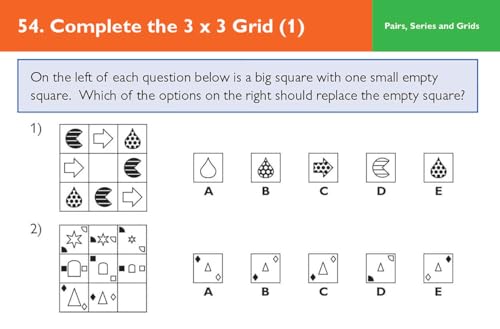 CGP Books - New 11+ GL Revision Question Cards: Non-Verbal Reasoning - image 4