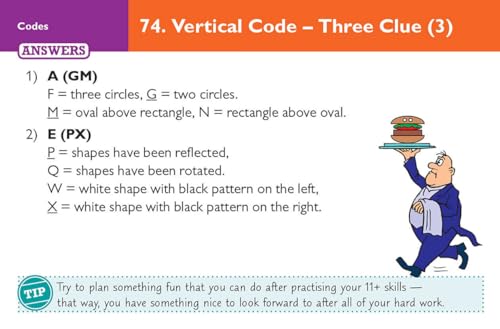 CGP Books - New 11+ GL Revision Question Cards: Non-Verbal Reasoning - image 7
