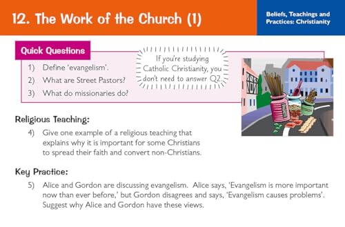 CGP Books - New 9-1 GCSE AQA A Religious Studies: Christianity & Buddh image 2