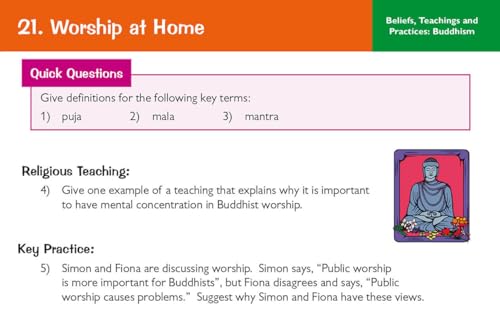 CGP Books - New 9-1 GCSE AQA A Religious Studies: Christianity & Buddh image 4