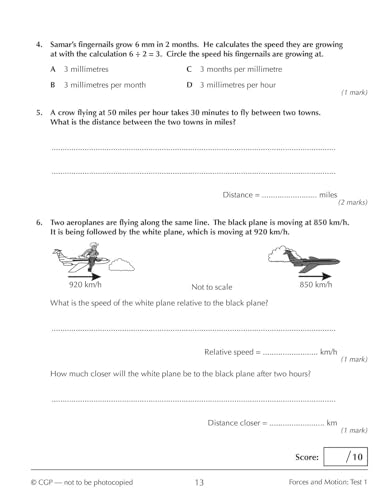 CGP Books - New KS3 Physics 10-Minute Tests (with answers) - Paperback image 3