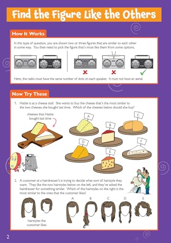 CGP Books - New 11+ Activity Book: Non-Verbal Reasoning - Ages 10-11 - image 2