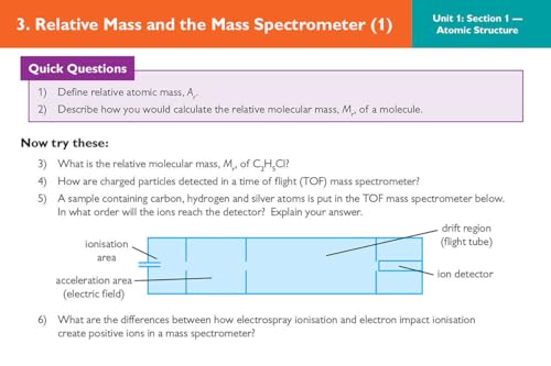 CGP Books - New A-Level Chemistry AQA Revision Question Cards - Non-bo image 6