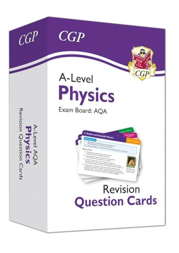 CGP Books - New A-Level Physics AQA Revision Question Cards - Paperbac image 1