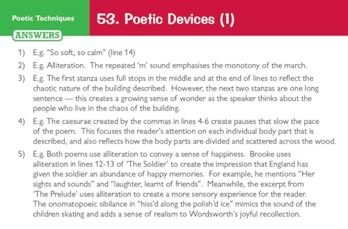 CGP Books - New Grade 9-1 GCSE English: WJEC Eduqas Poetry Anthology - image 9