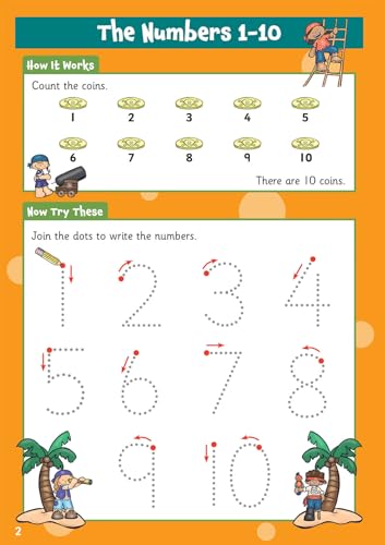 CGP Books - New Maths Home Learning Activity Book for Ages 4-5 - Paper image 2