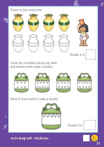 CGP Books - New Maths Home Learning Activity Book for Ages 4-5 - Paper image 5