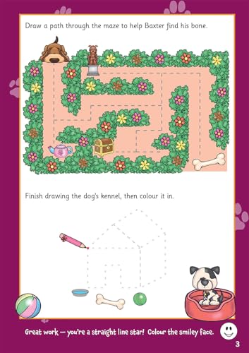 CGP Books - New Writing Home Learning Activity Book for Ages 3-4 - Pap image 3