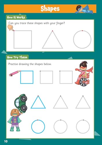 CGP Books - New Writing Home Learning Activity Book for Ages 3-4 - Pap image 4