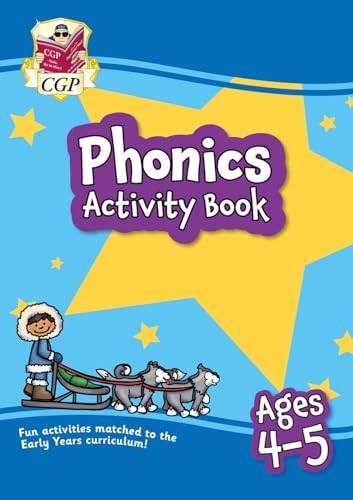 CGP Books - Phonics Activity Book for Ages 4-5 (Reception) - Paperback image 1