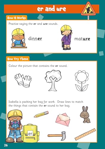 CGP Books - Phonics Activity Book for Ages 4-5 (Reception) - Paperback image 6