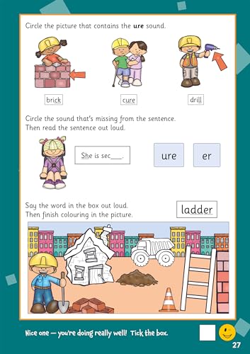 CGP Books - Phonics Activity Book for Ages 4-5 (Reception) - Paperback image 7
