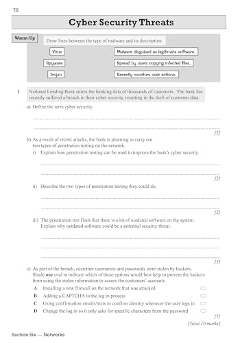 NEW GCSE COMPUTER SCIENCE AQA EXAM PRACT - Paperback image 8