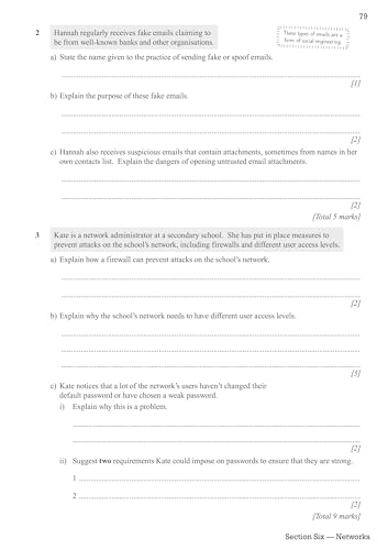 NEW GCSE COMPUTER SCIENCE AQA EXAM PRACT - Paperback image 9