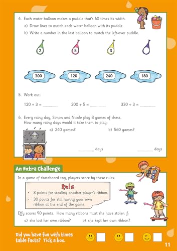 CGP Books - New Multiplication & Division Home Learning Activity Book image 3
