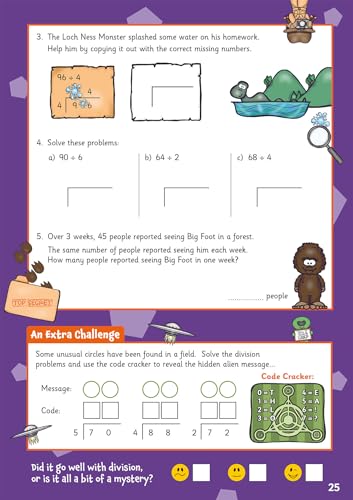CGP Books - New Multiplication & Division Home Learning Activity Book image 5