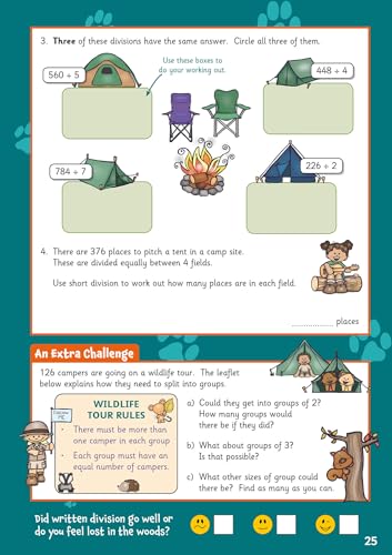 CGP Books - New Multiplication & Division Home Learning Activity Book image 5