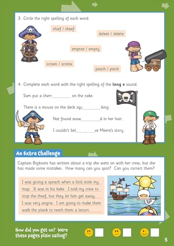 CGP Books - New Spelling Home Learning Activity Book for Ages 5-6 - Pa image 3