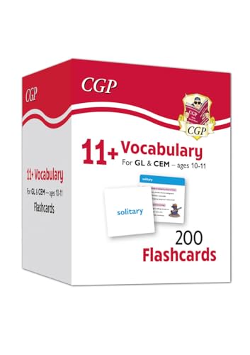 CGP Books - New 11+ Vocabulary Flashcards - Ages 10-11 - Paperback image 1