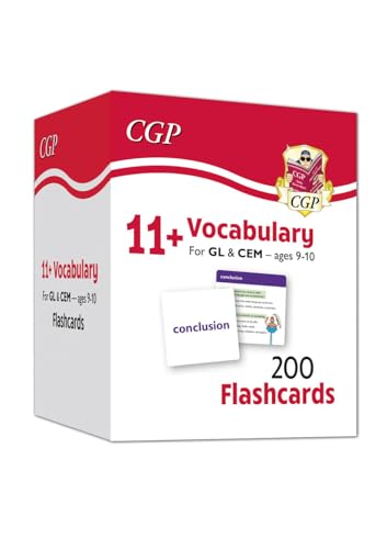 CGP Books - New 11+ Vocabulary Flashcards - Ages 9-10 - Paperback image 1