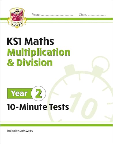 CGP Books - New KS1 Maths 10-Minute Tests: Multiplication & Division - image 1