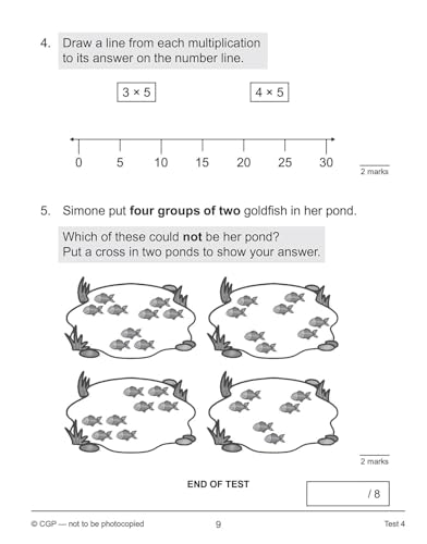 CGP Books - New KS1 Maths 10-Minute Tests: Multiplication & Division - image 5