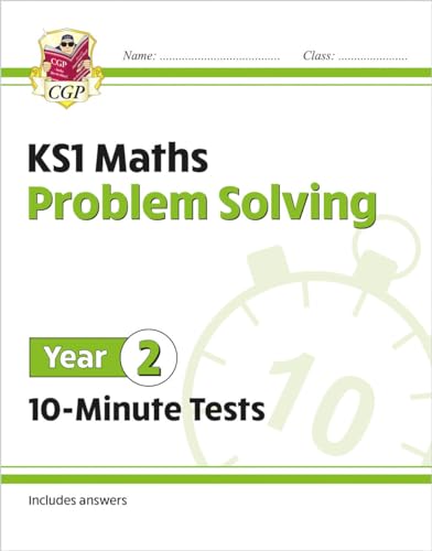 CGP Books - New KS1 Maths 10-Minute Tests: Problem Solving - Year 2 - image 1