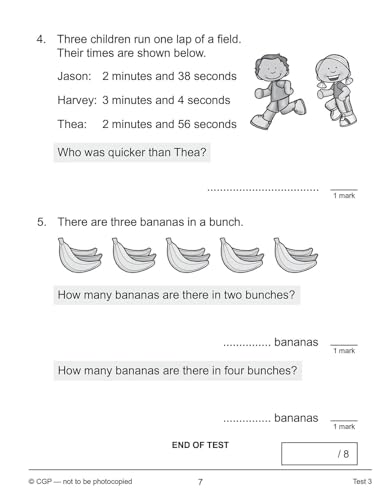 CGP Books - New KS1 Maths 10-Minute Tests: Problem Solving - Year 2 - image 3