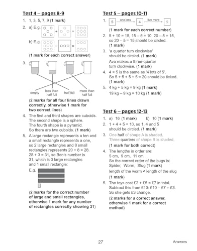 CGP Books - New KS1 Maths 10-Minute Tests: Problem Solving - Year 2 - image 6