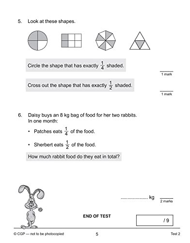 NEW KS2 MATHS 10MINUTE TESTS FRACTIONS Y - Paperback image 5
