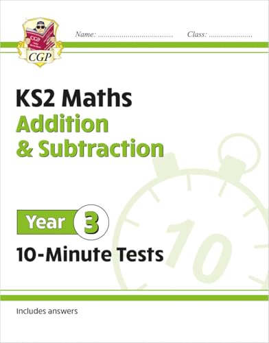 CGP Books - New KS2 Maths 10-Minute Tests: Addition & Subtraction - Ye image 1