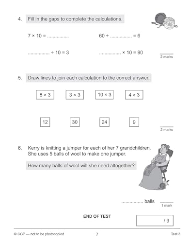 CGP Books - New KS2 Maths 10-Minute Tests: Multiplication & Division - image 3