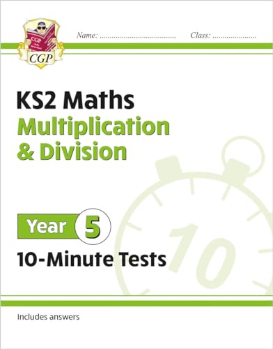 CGP Books - New KS2 Maths 10-Minute Tests: Multiplication & Division - image 1